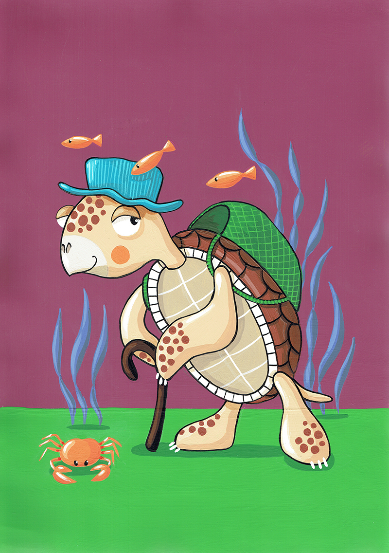 7 familles Tortue marine#3 grand-père BD