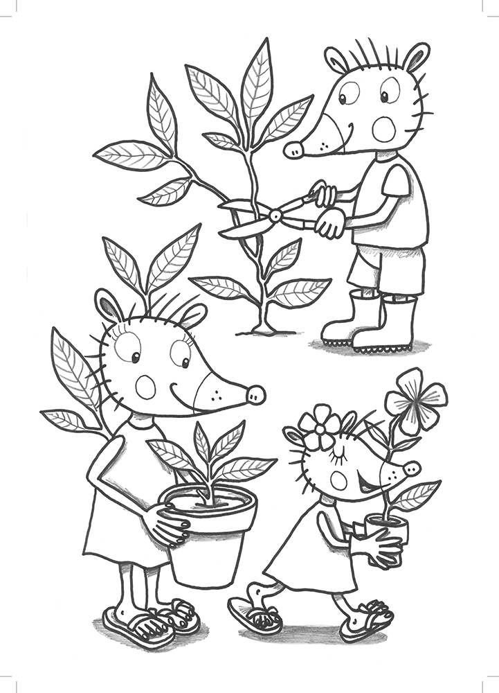 Coloriage On s'amuse #4