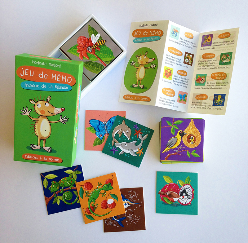 Jeu de Memo ouvert BD