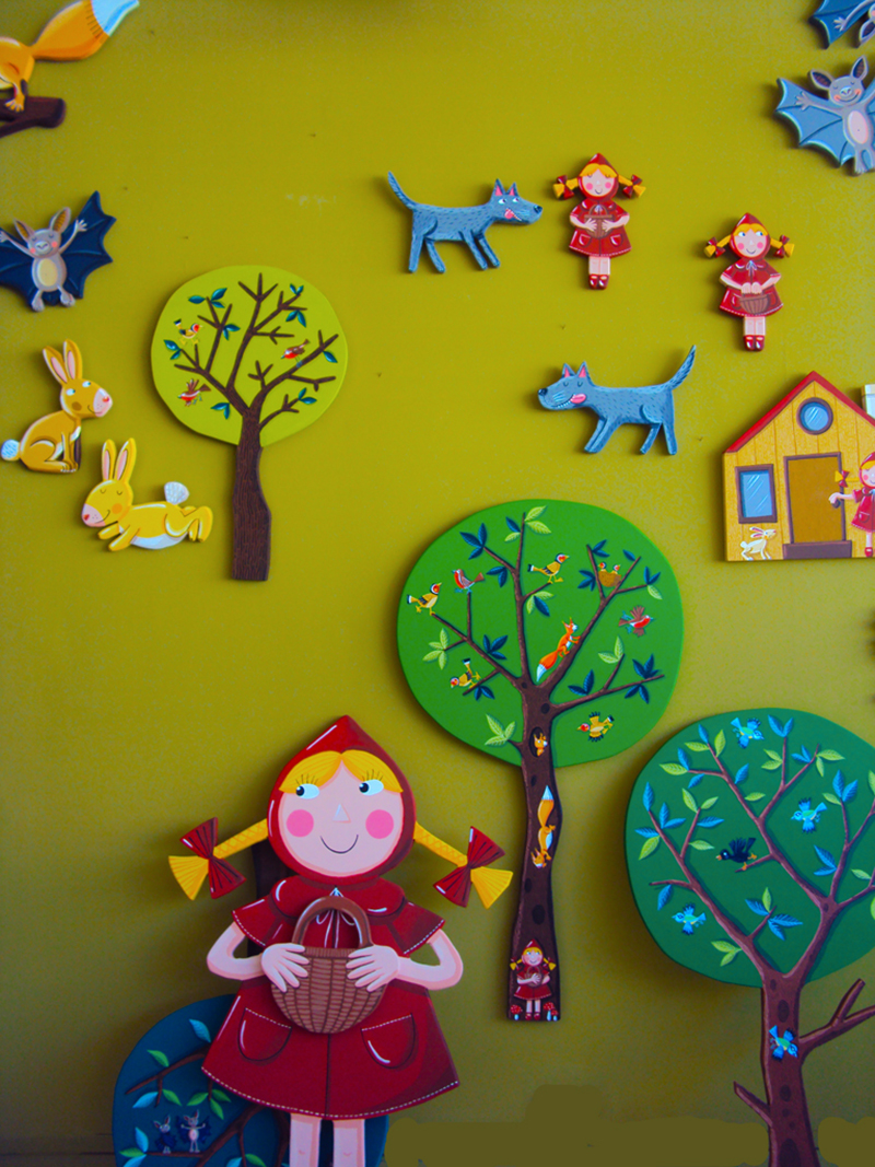 Gd Chaperon sur mur BD